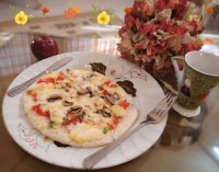 پیتزای مخلوط بدون فر