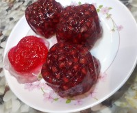 ژله انار و ژله خرمالو