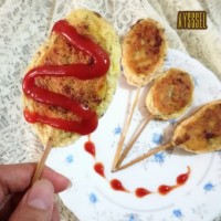 سفیده تخم مرغ پفکی چوبی (اسم من در آوردی)