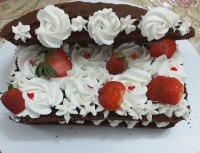 کیک شکلاتی ساده با دستور یاسمن جون