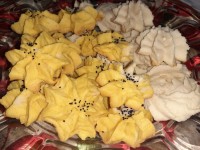 شیرینی برنجی قیفی