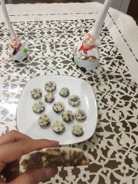 شیرینی موزاییکی قالبی