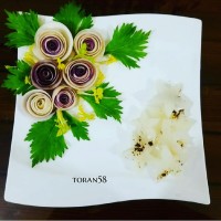 شلغم پخته ودورچین