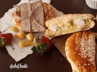 ساندویچ خوراک مرغ