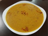 آش باقله سرخه (لوبیا قرمز)