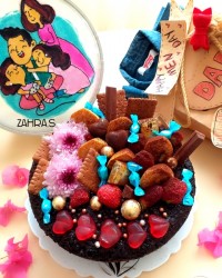 کیک شکلاتی مخصوص روز مرد