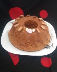 کیک اسفنجی موزی