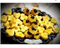 شیرینی سابله ایتالیایی با سفیده تخم مرغ و ونیزی