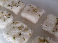 لوز نارگیلی برای اولین بار