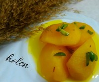 کمپوت سیب در مایکرویو