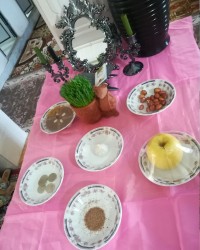 اینم هفت سین ساده مادرشرایط قرنطینه