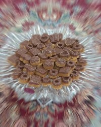 برشتوک شکلاتی