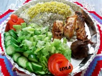 سبزی پلو با ماهی شب عید