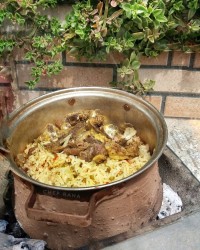 دمپخت گوشت آتیشی