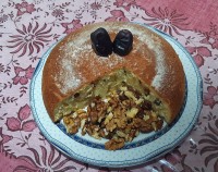 کیک خرما وگردو