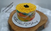 سفارش پر طرفدار کیک آفتابگردان