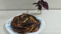 پودینگ نان با شکلات نوتلا
