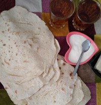 نان لواش خانگی