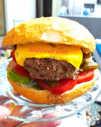 چیزبرگر خانگی