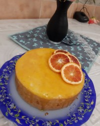 کیک شیفون پرتقالی