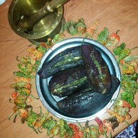 ترشی بادنجان شکم پر