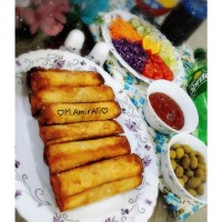 اسپرینگ رول گوشت و قارچ