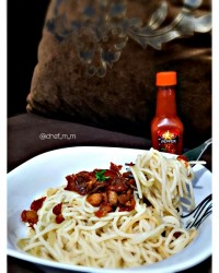 پاستا با مرغ