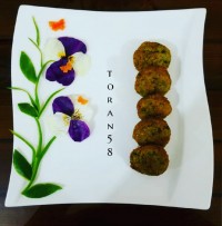 فلافل ودورچین گل بنفشه باکلم