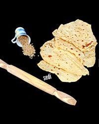نان لواش خانگی (بدون خمیر مایه)