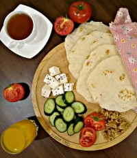 نان لواش خانگی