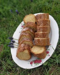 کیک ساده با آرد نانوایی