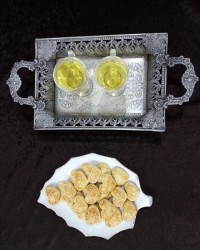 ❤️کلوچه حلوا شکری و دمنوش❤️