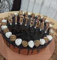 کیک تولد خواهریم