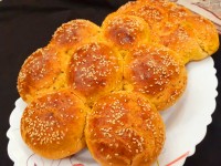 نان خانگی ساده