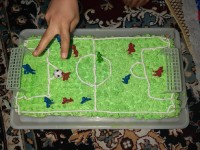 کیک شیفون برای تولد پسر داداشم