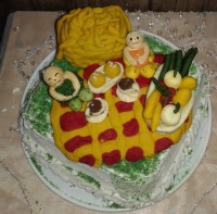 کیک سیزده بدر