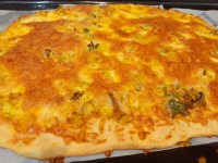 خمیر پیتزا فوری