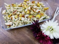 پاستا لیمویی با مرغ