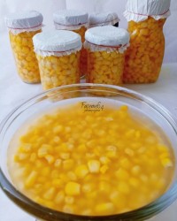 کنسرو ذرت خونگی