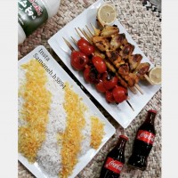 جوجه کباب تابه ای