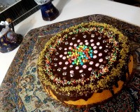 کیک شیفون ساده