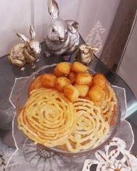 زولبیا بامیه خونگی من