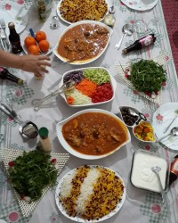 بفرمایید شام?