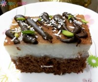 کیک خیس با محلبی