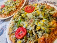 پیتزای مرغ تنوری