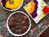 مرغ ترش مازندرانی