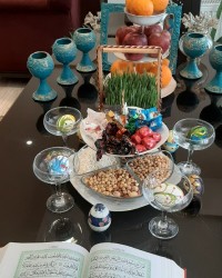 سفره هفت سین با حذف سنجد و سمنو