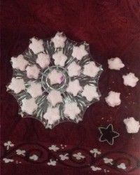 پف پفی با ژله توت فرنگی