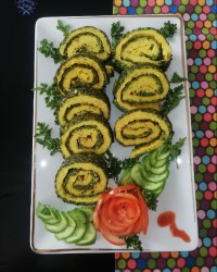 رولت کوکو سبزی