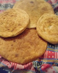 نان تافتون خانگی